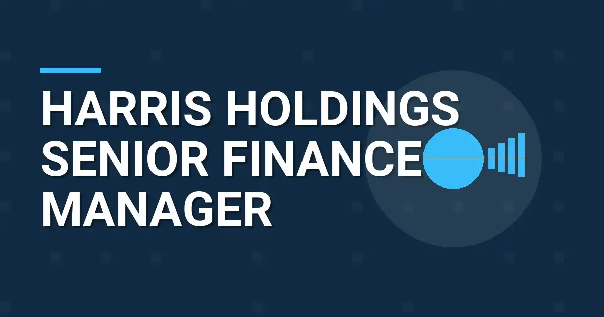 Harris Holdings Senior Finance Manager