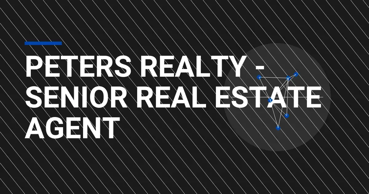 Peters Realty - Senior Real Estate Agent