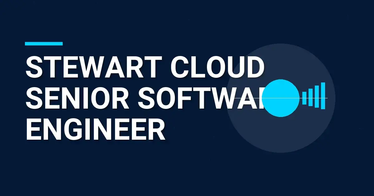 Stewart Cloud Senior Software Engineer