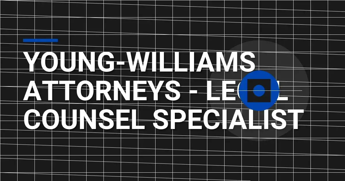 Young-Williams Attorneys - Legal Counsel Specialist
