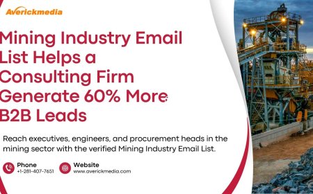 Mining Industry Email List Helps a Consulting Firm Generate 60% More B2B Leads