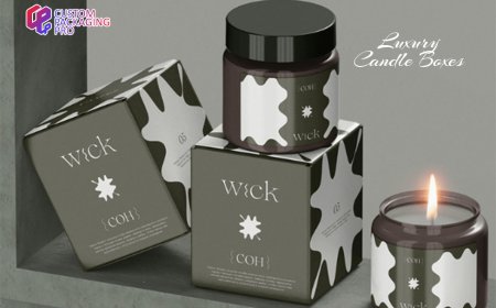 Luxury Candle Boxes: The Perfect Blend of Functionality and Elegance