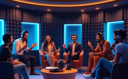 Podcast Studio Dubai: Empowering Your Voice with Professional Quality.