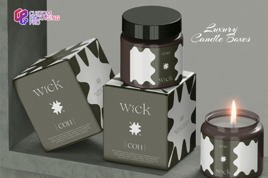 Luxury Candle Boxes: The Perfect Blend of Functionality and Elegance