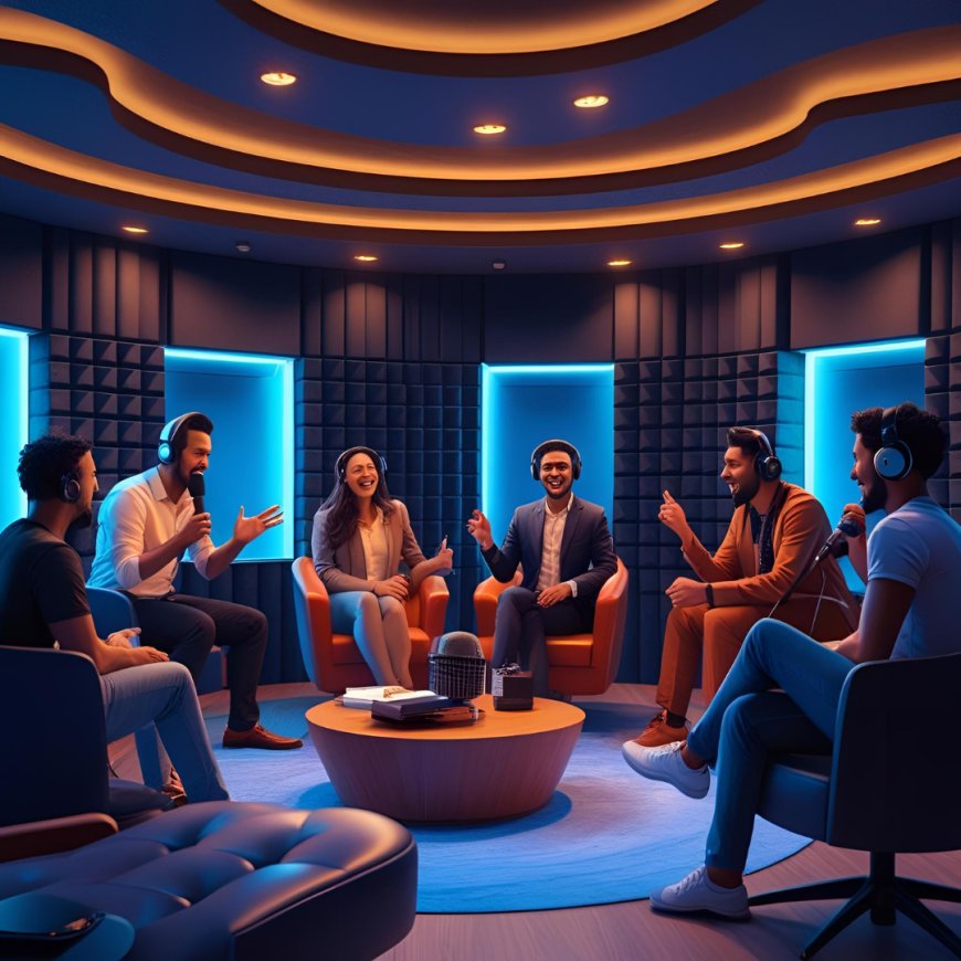 Podcast Studio Dubai: Empowering Your Voice with Professional Quality.