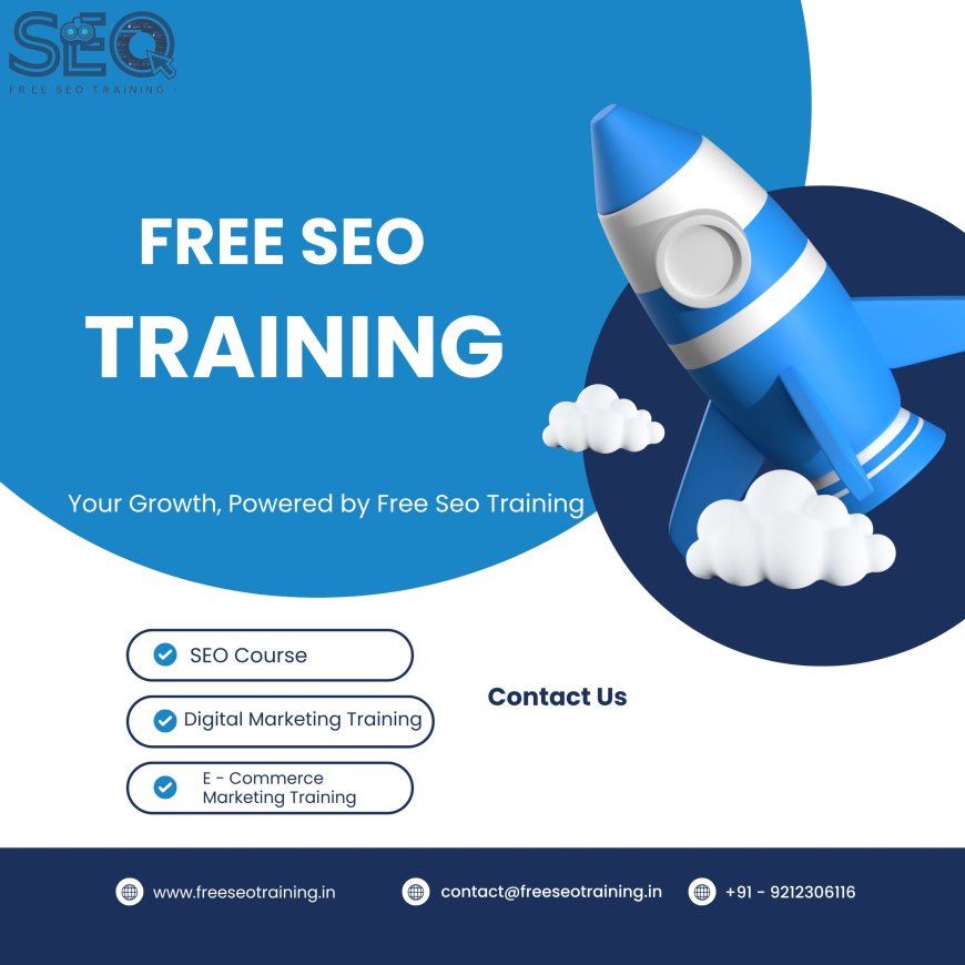 Start Your SEO Training Journey Free This Month