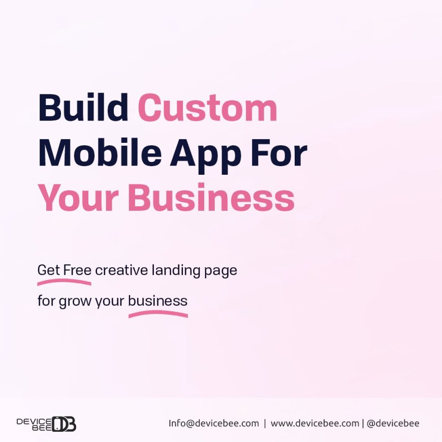 Top Mobile App Development Company in Dubai- DeviceBeee