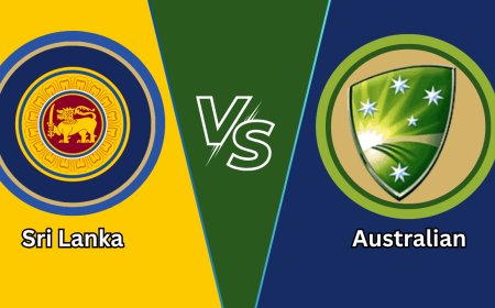 Sri Lanka National Cricket Team vs Australian Men’s Cricket Team Timeline