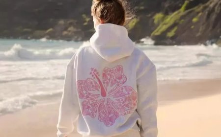 Meet Pink Palm Puff hoodie is style