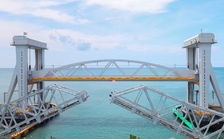 Discover the Marvel of Engineering: New Pamban Bridge