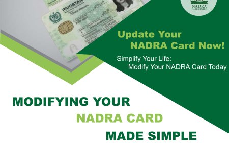 Thorough Amendment in the Credential through Nadra Card Modification Online In the UK