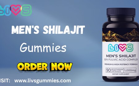 Shilajit Gummies Benefits for Male Health | Vitality Boost | LIVS Gummies