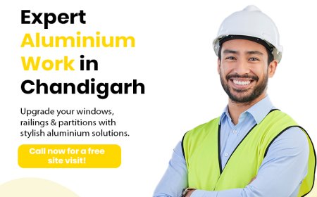 Stylish Aluminium Doors, Windows & Partitions – Best Work in Chandigarh