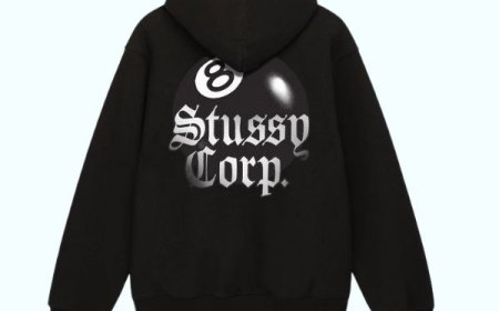 The Icon Returns: Stussy 8-Ball Zip Hoodie – Black