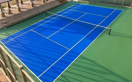 Tennis Court Materials: Why Synthetic Acrylic Flooring is the Top Choice