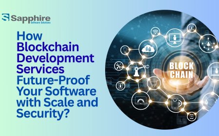 How Blockchain Development Services Future-Proof Your Software with Scale and Security?