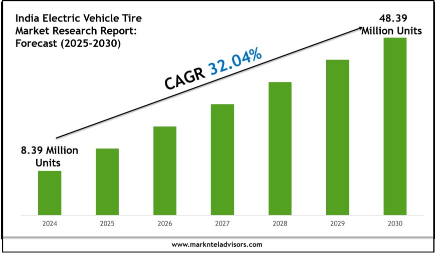 India Electric Vehicle Tire Market Report 2025–2030: Demand, Value & Share Outlook