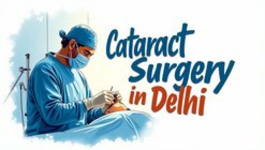 Seeing Clearly Again: Cataract Surgery in Delhi