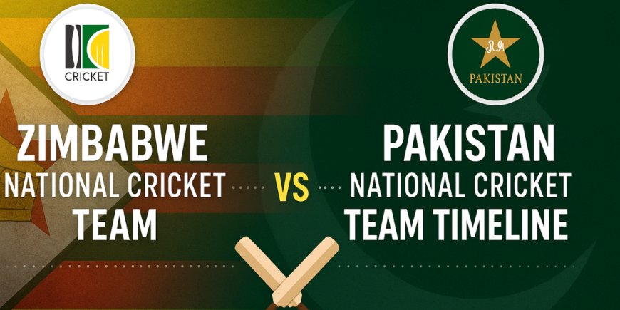 Zimbabwe National Cricket Team vs Pakistan National Cricket Team Timeline