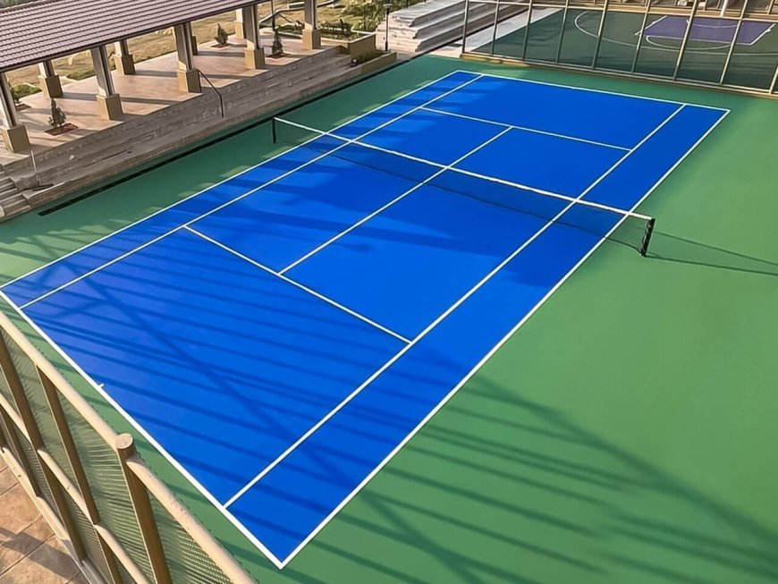 Tennis Court Materials: Why Synthetic Acrylic Flooring is the Top Choice